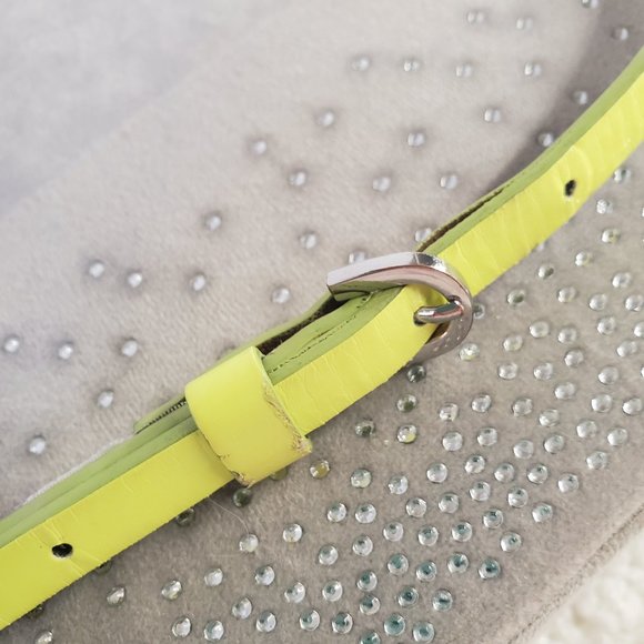 Old Navy Mini Belt: Neon Yellow - Picture 1 of 7
